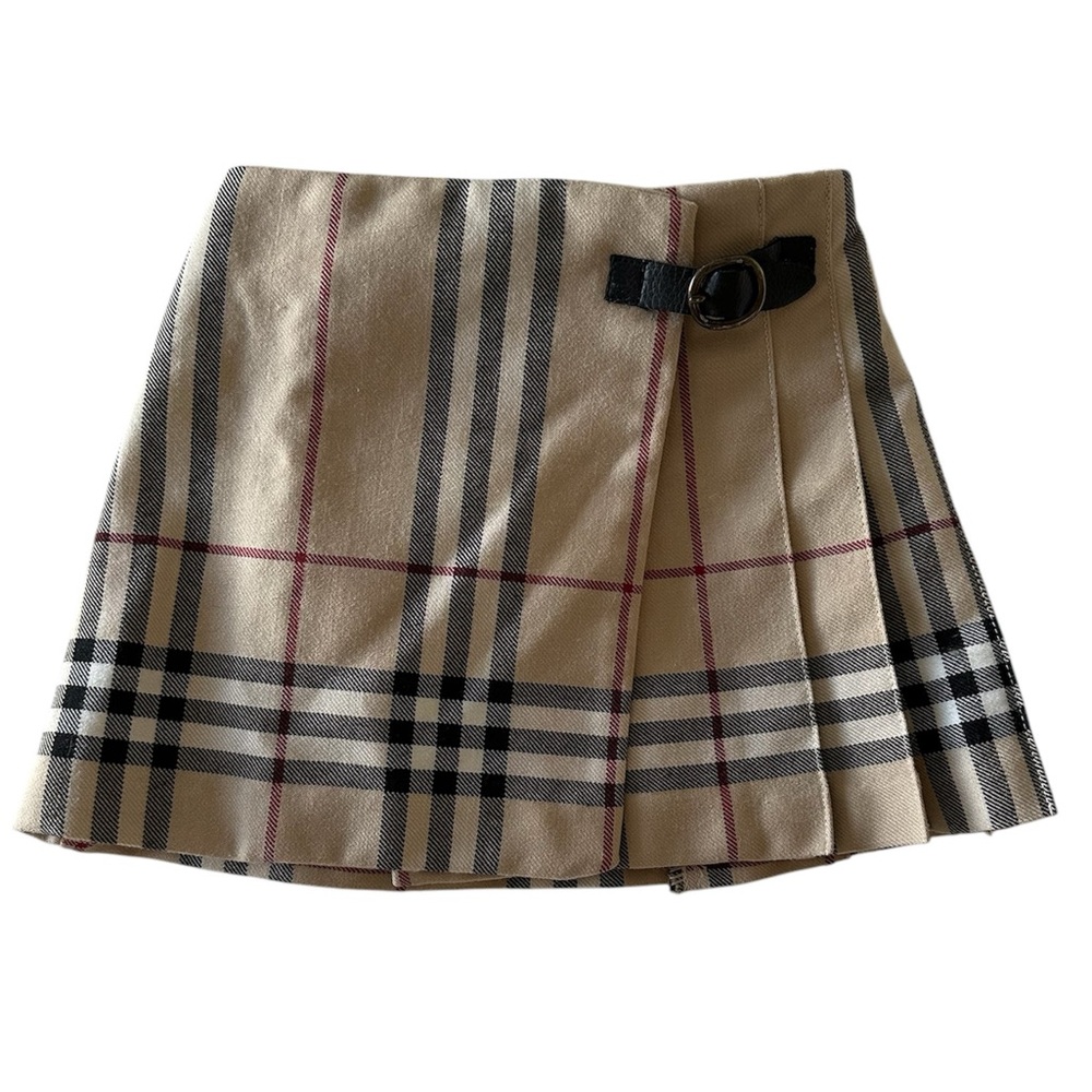Burberry Children’s Kilt Pleated Skirt